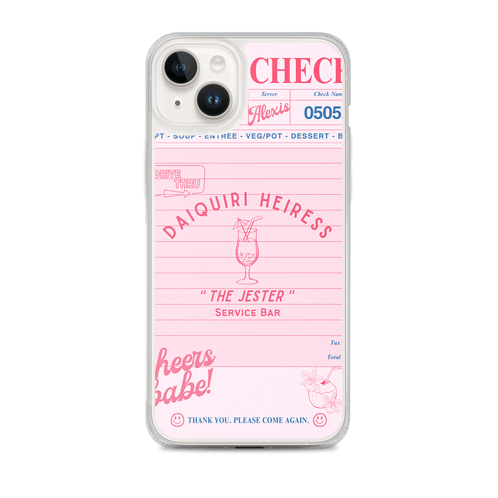 CHECK PLEASE! DAIQUIRI PHONE CASE product image (1)
