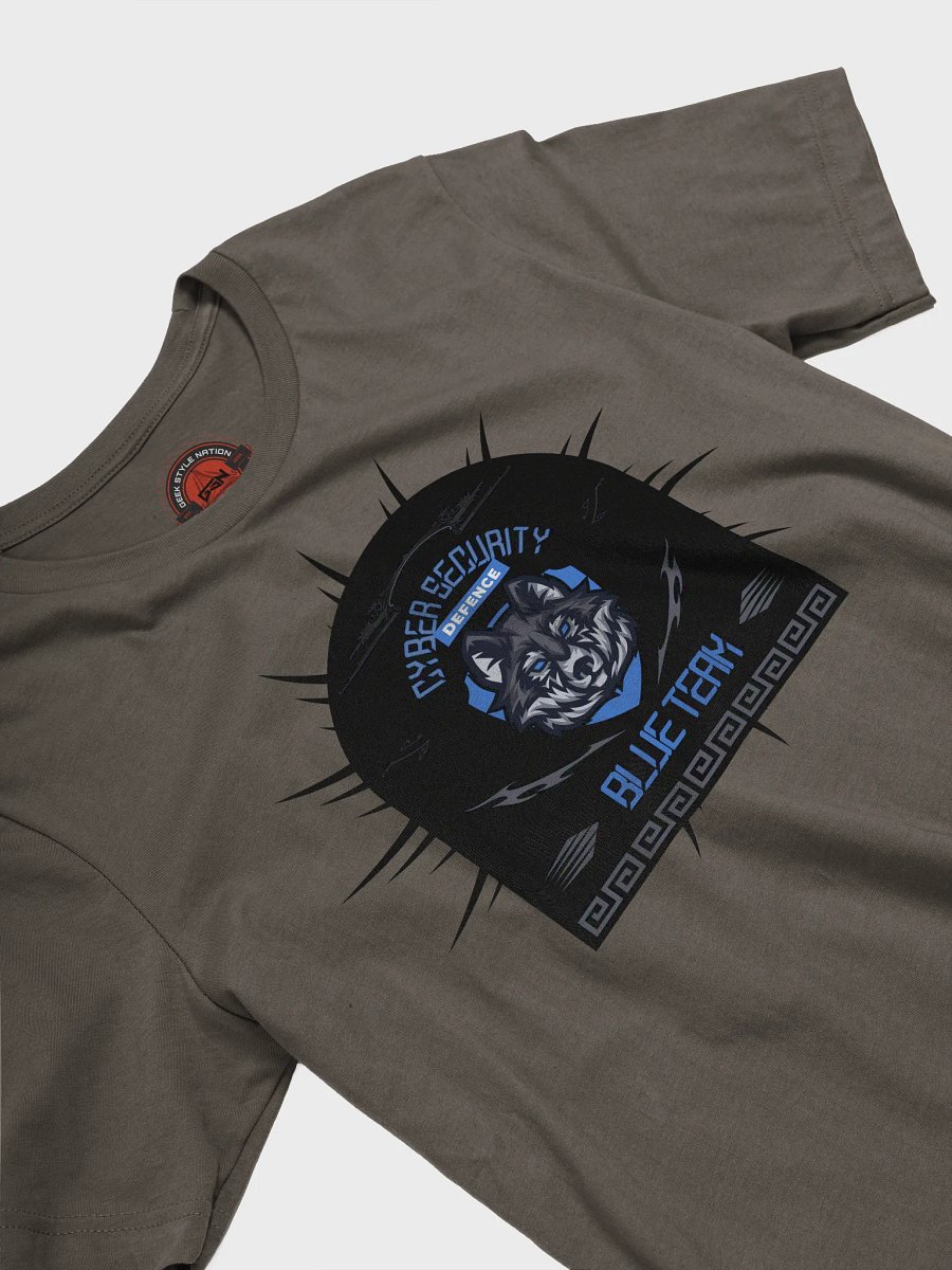 Cyber Security Blue Team Lone Guardian - Bella+Canvas Unisex T-Shirt (Super Soft Classic Fit) - Front Print product image (3)
