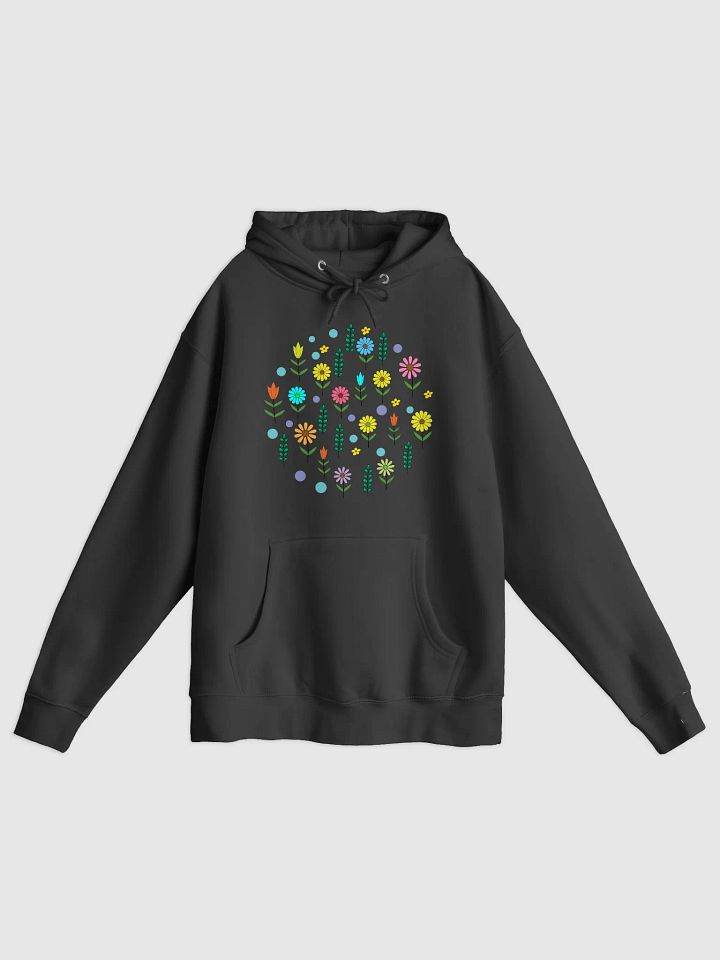Floral Harmony Unisex Pullover Hoodie product image (1)