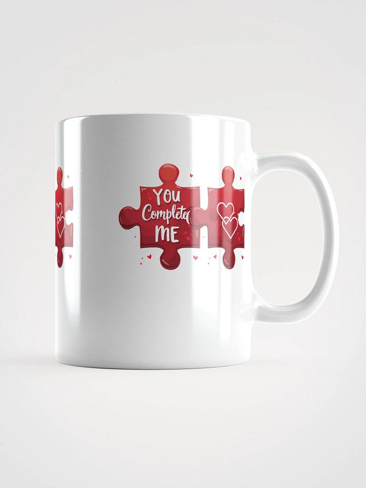 You Complete Me - Romantic Couples Puzzle Piece Mug product image (3)