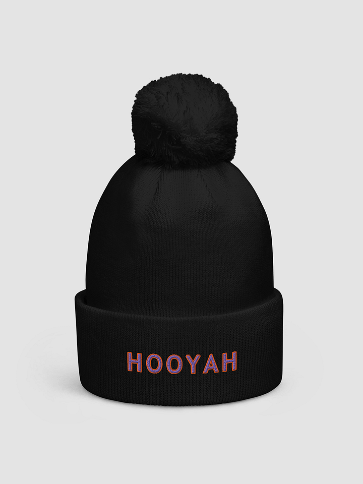 Hooyah Solid Pom-Pom Beanie product image (1)