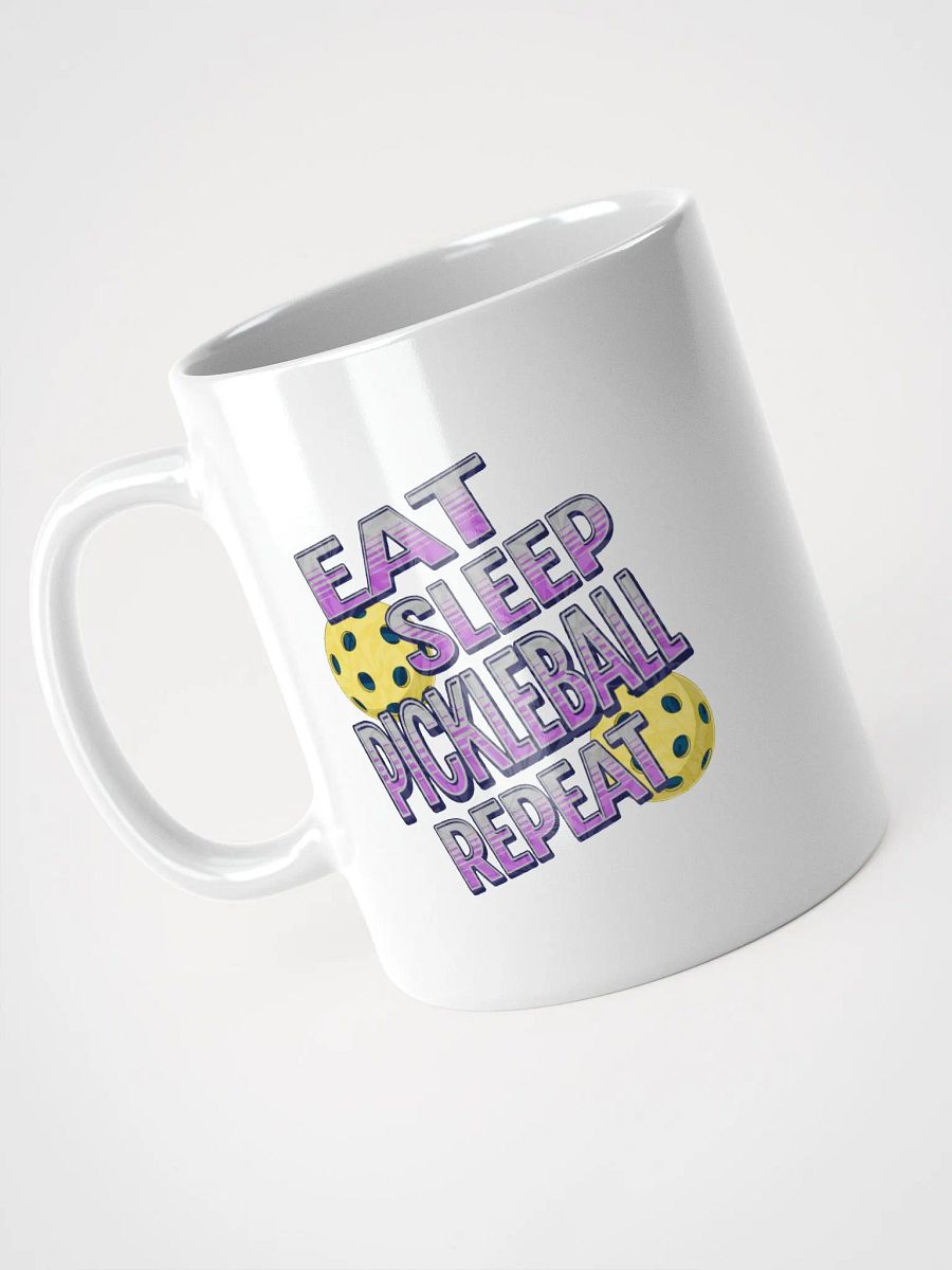 Eat Sleep Pickleball Repeat Angle Passion Mug product image (2)