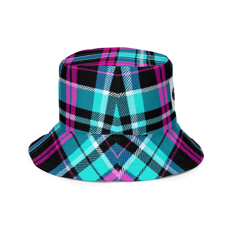 Plaid Fusion Reversible Bucket Hat product image (6)