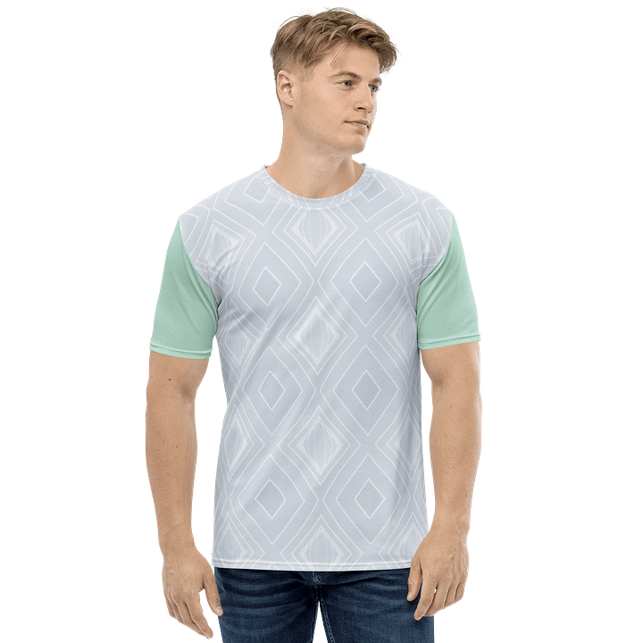 Glacial Bloom – Frosted Mint Edition Men's Tee product image (1)