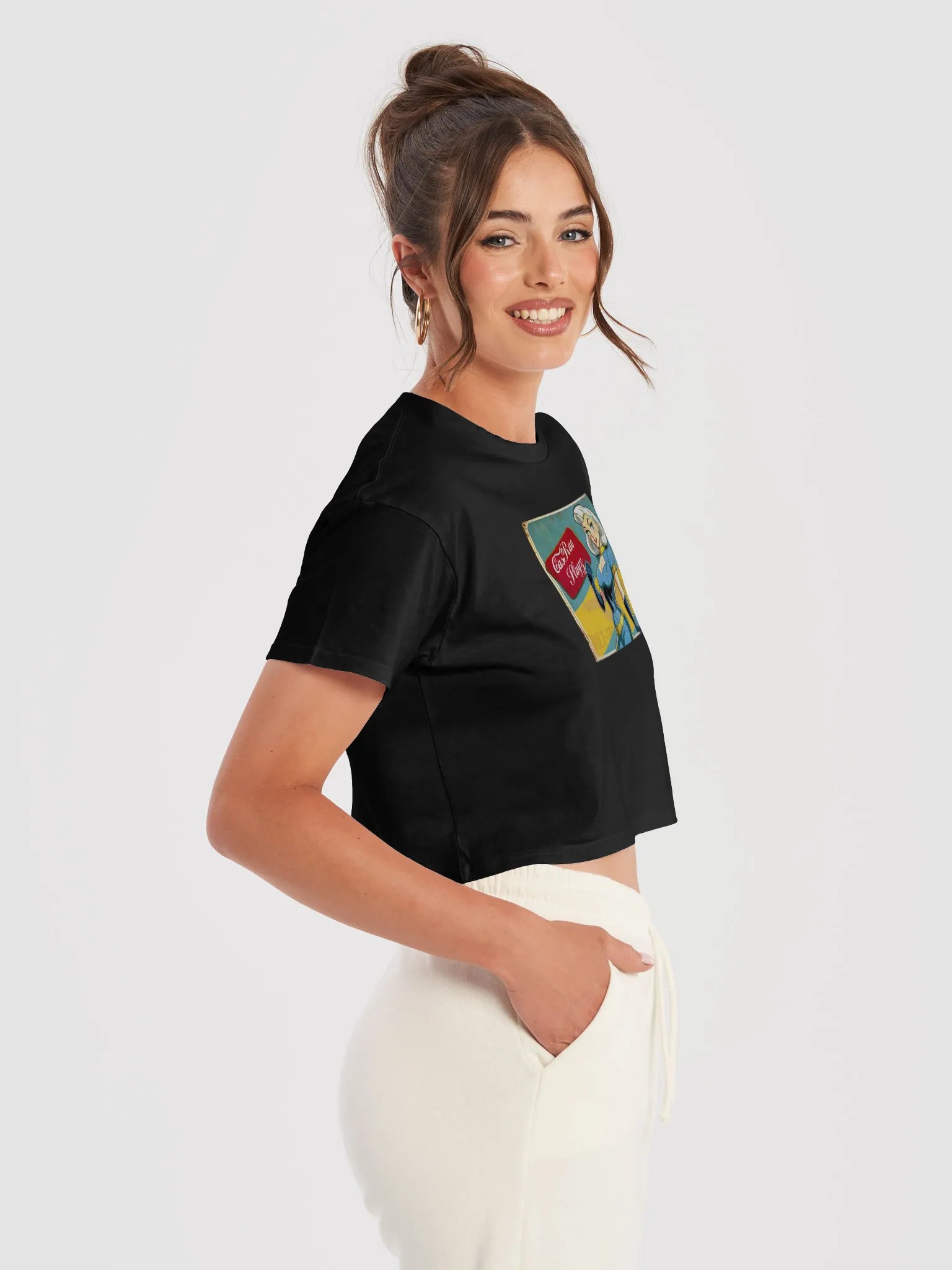 CasRae Fallout Cropped T-Shirt product image (42)