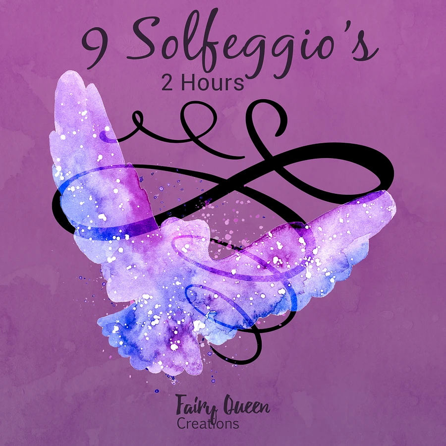 9 Solfeggio tones - Increases life energy, health, clarity, love. product image (1)