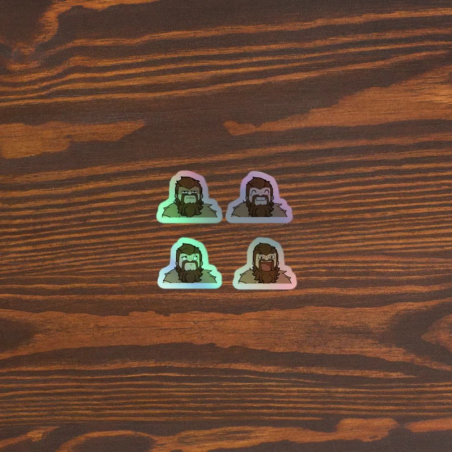 Barbarian Stickers! product image (3)