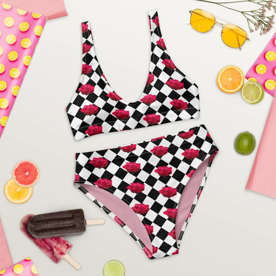 Rosy bikini {black and white} product image (5)