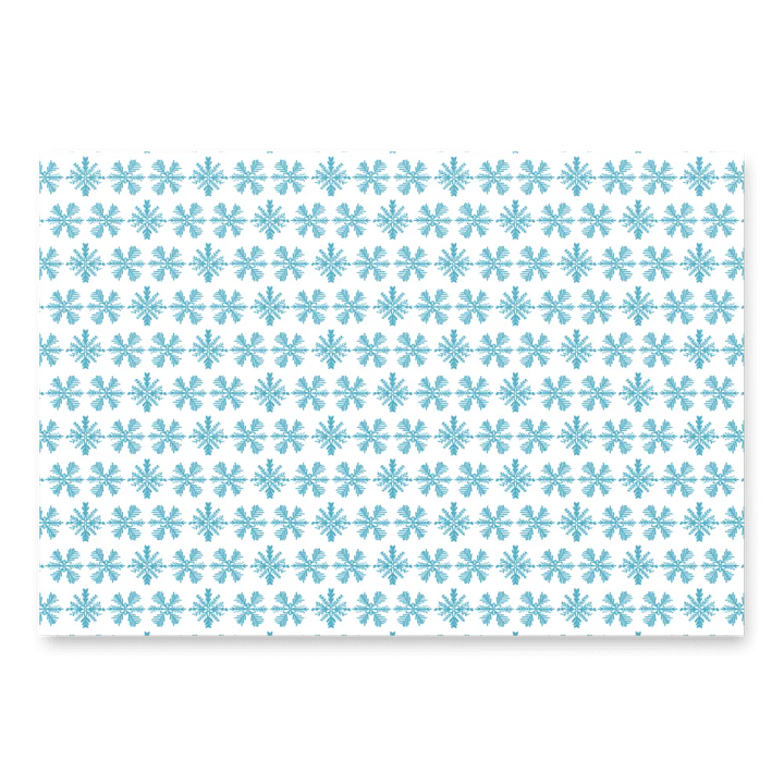 Simple Snowflakes Wrapping Paper product image (2)