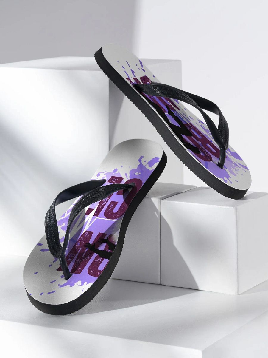 Born to Dance His Silhouette Flip-Flops product image (2)