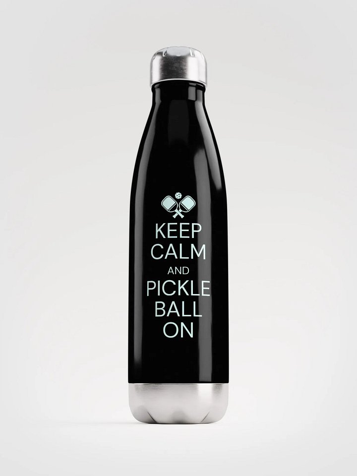 Pickleball On Stainless Steel Water Bottle product image (1)