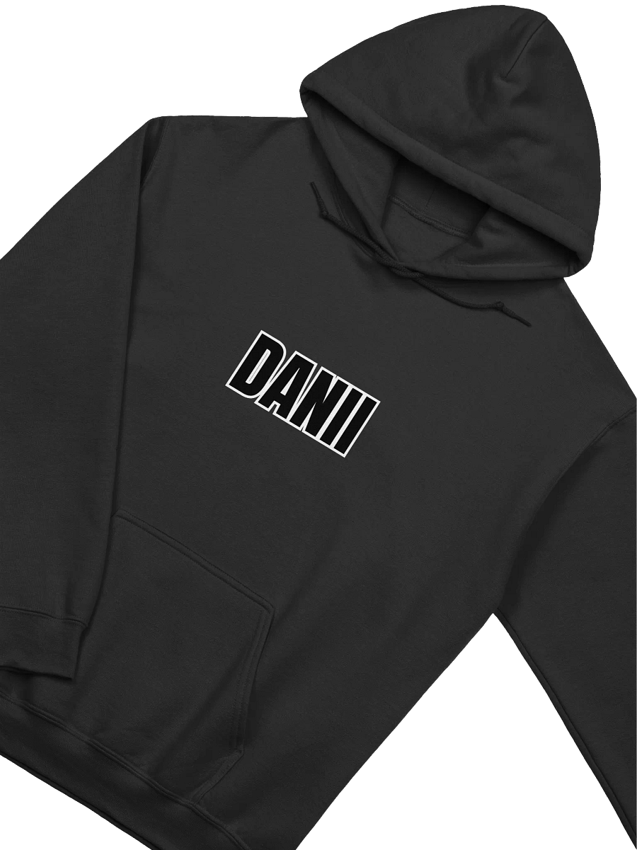 DANII XOXO BLACK HOODIE product image (3)
