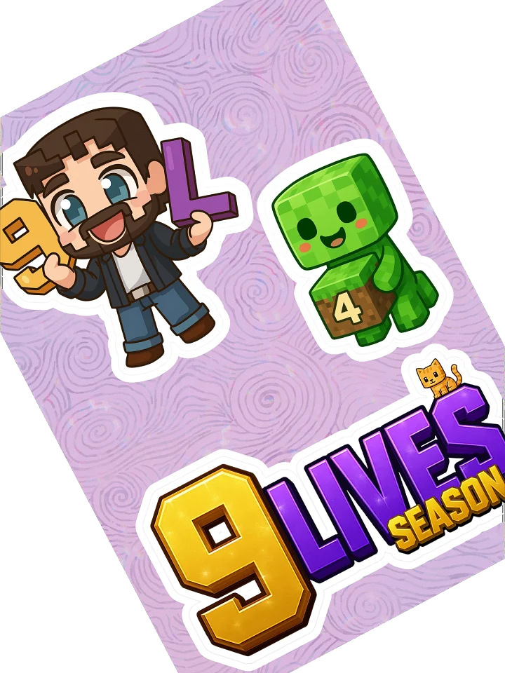 9LS4 The1Troj Sticker Sheet product image (2)