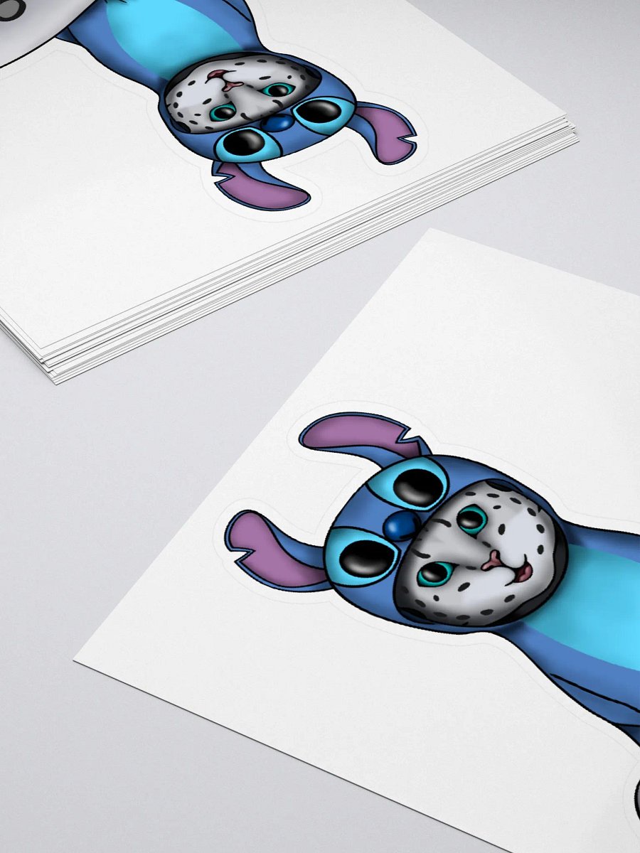 Snow Meow Stitch 2 Sticker product image (10)