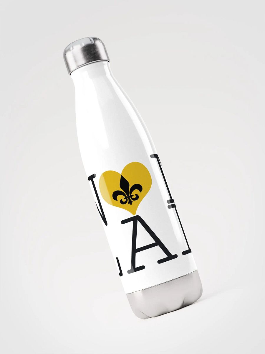 I LOVE NOLA **BIGSHOT BOTTLE** (GOLD HEART STAINLESS STEEL) product image (3)