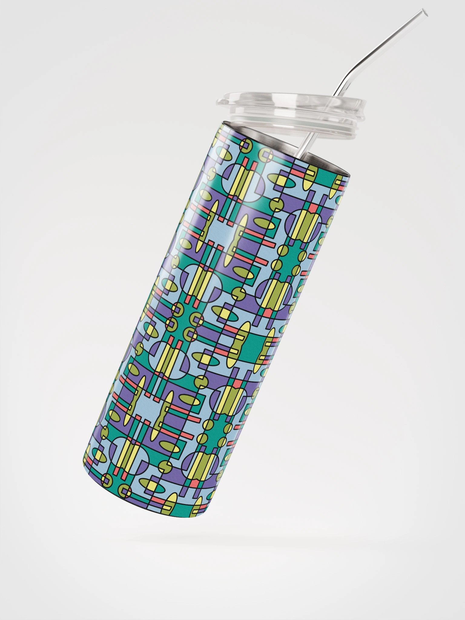 Whimsical Circus Tent – Stainless Steel Tumbler product image (2)
