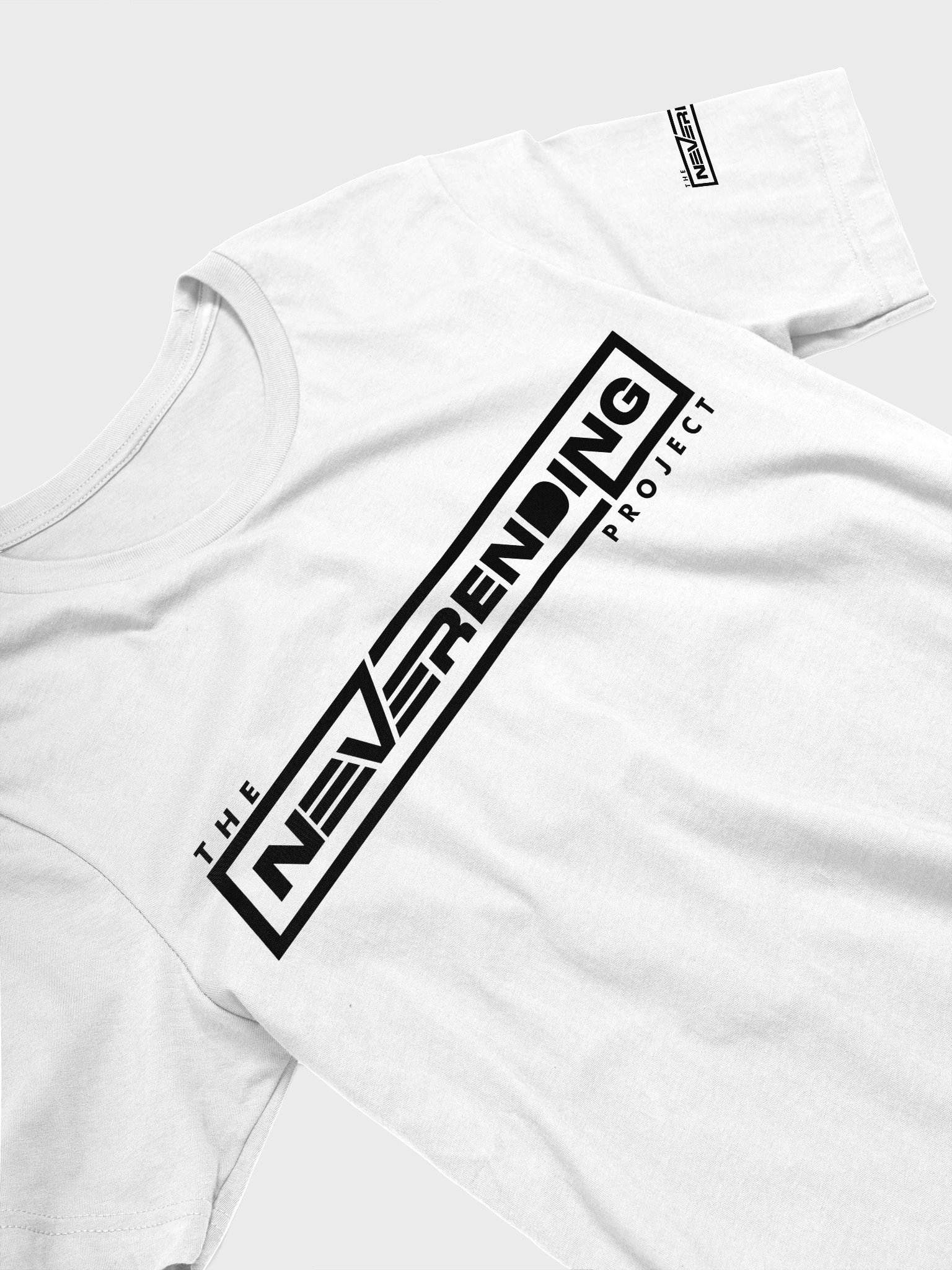 The Official "The Neverending Project" Classic White Tee product image (1)