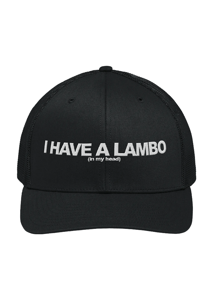 Lambo in my head dad hat product image (1)
