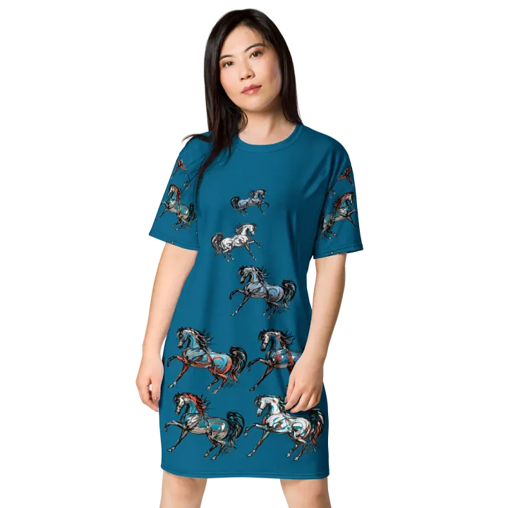 Prancing Arabian Tee Shirt Dress product image (1)
