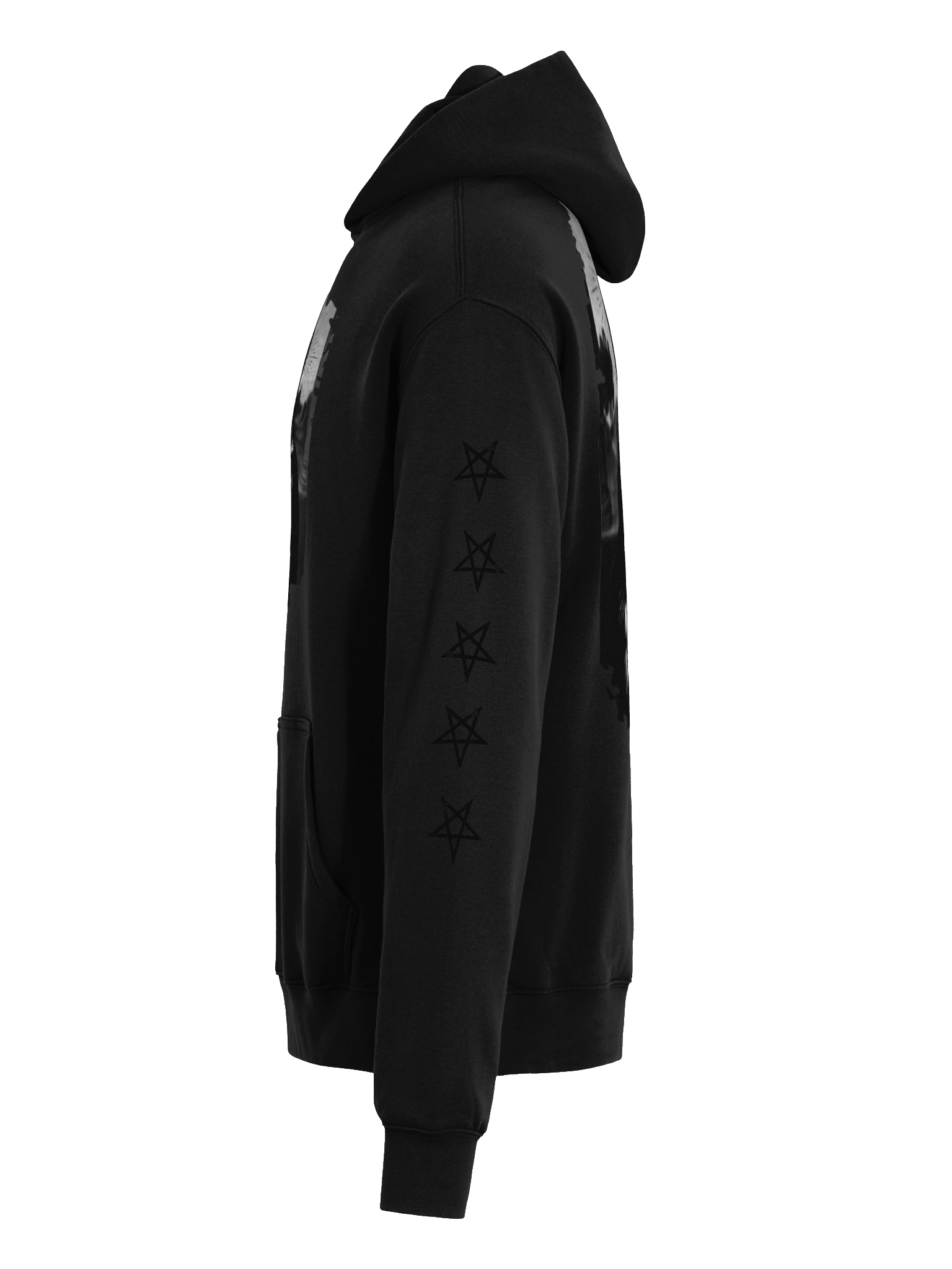 Occult Mona Lisa in Lace Eye Veil - Unisex Premium Hoodie product image (6)