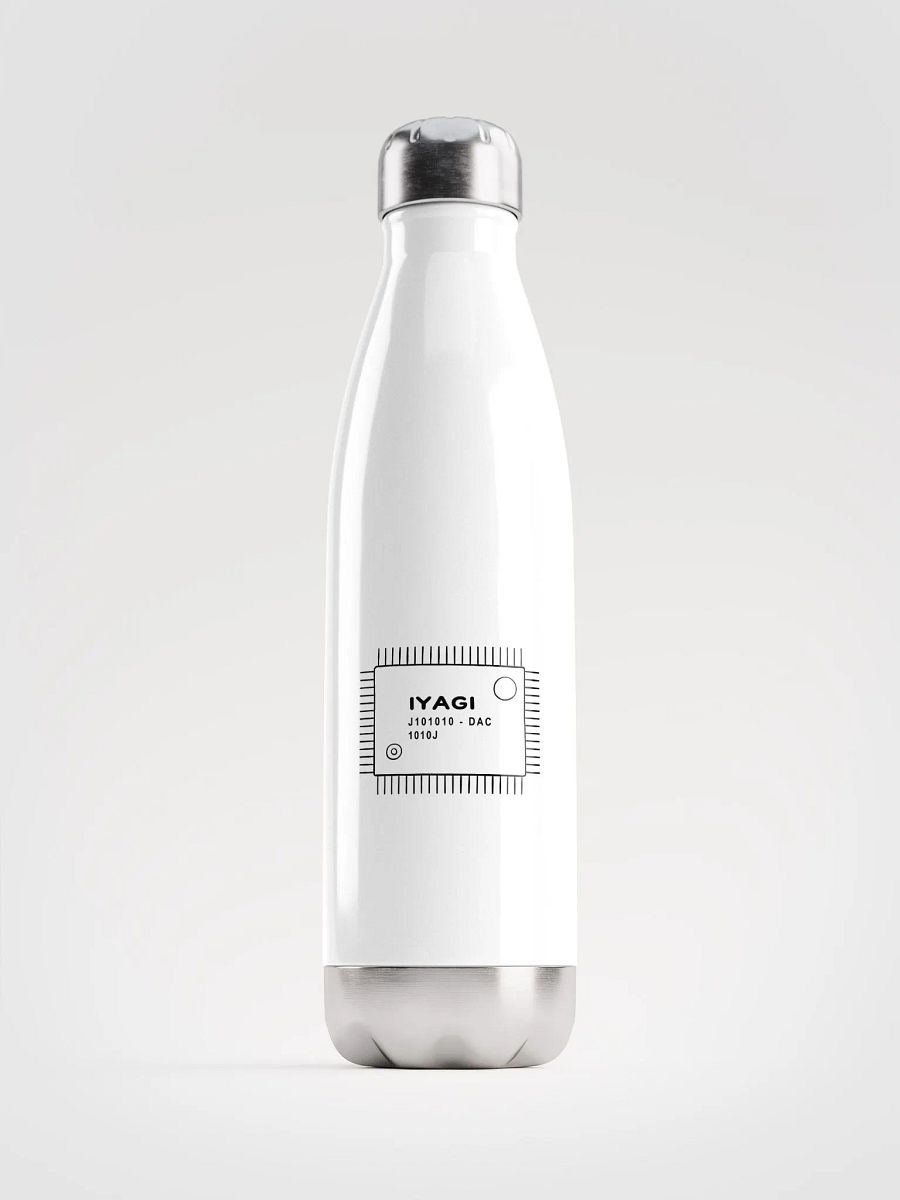 iyagi DAC Chip Stainless Water Bottle (white) product image (2)