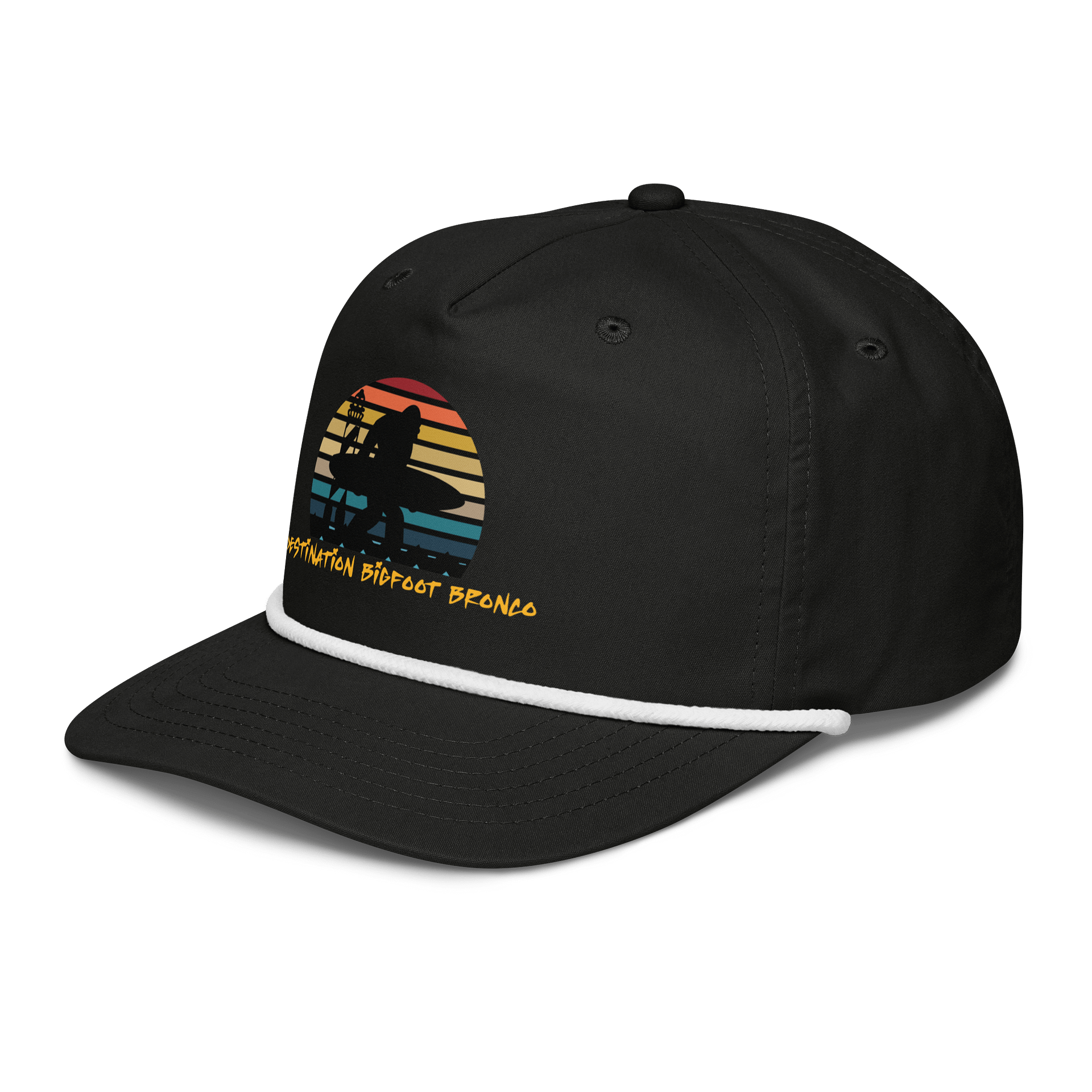 Destination Bigfoot Bronco Classic Logo Rope Hat (Multiple Color Options) product image (7)