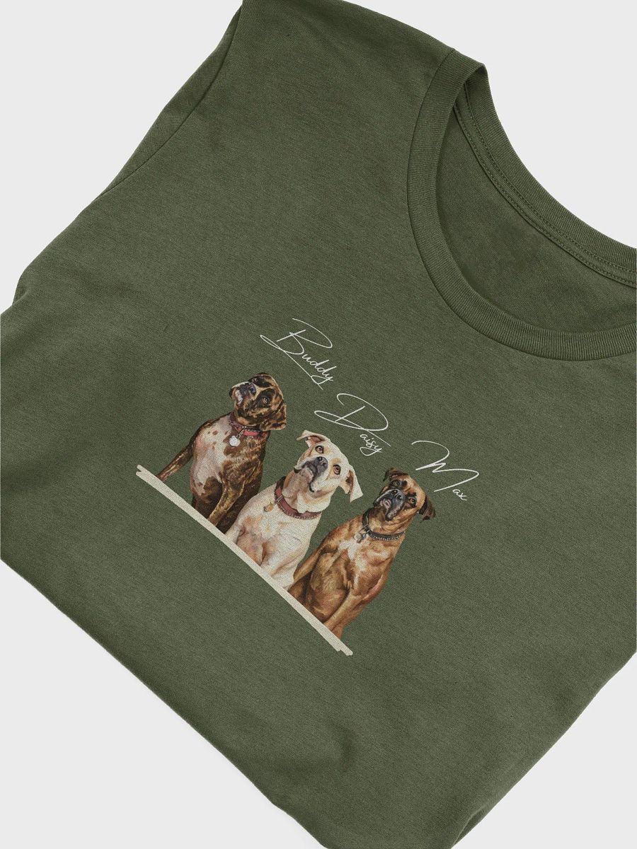GROUP CUSTOM PET DESIGNS / T-SHIRT WITH PERSONALIZED NAME / DIGITAL ART III product image (1)