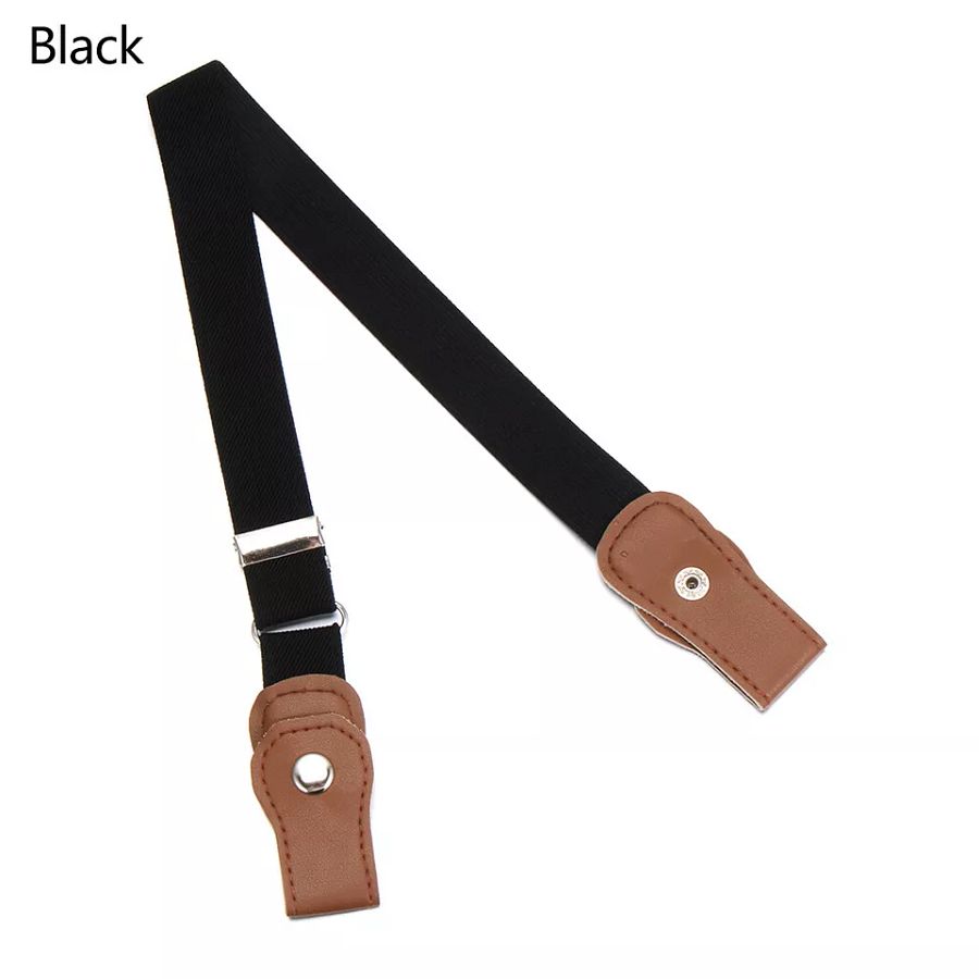 and Girls Jeans Pants Buckle-Free Belt Waist Belt Kids belts Stretch Canvas product image (1)