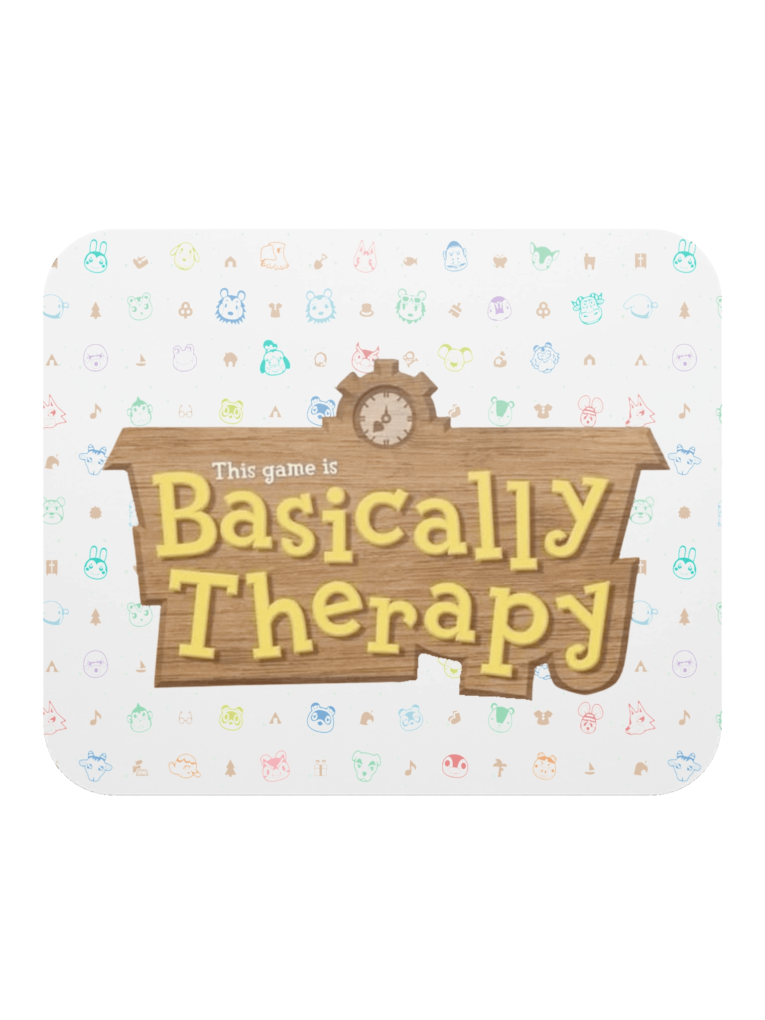 Basically Therapy Mouse Pad product image (2)