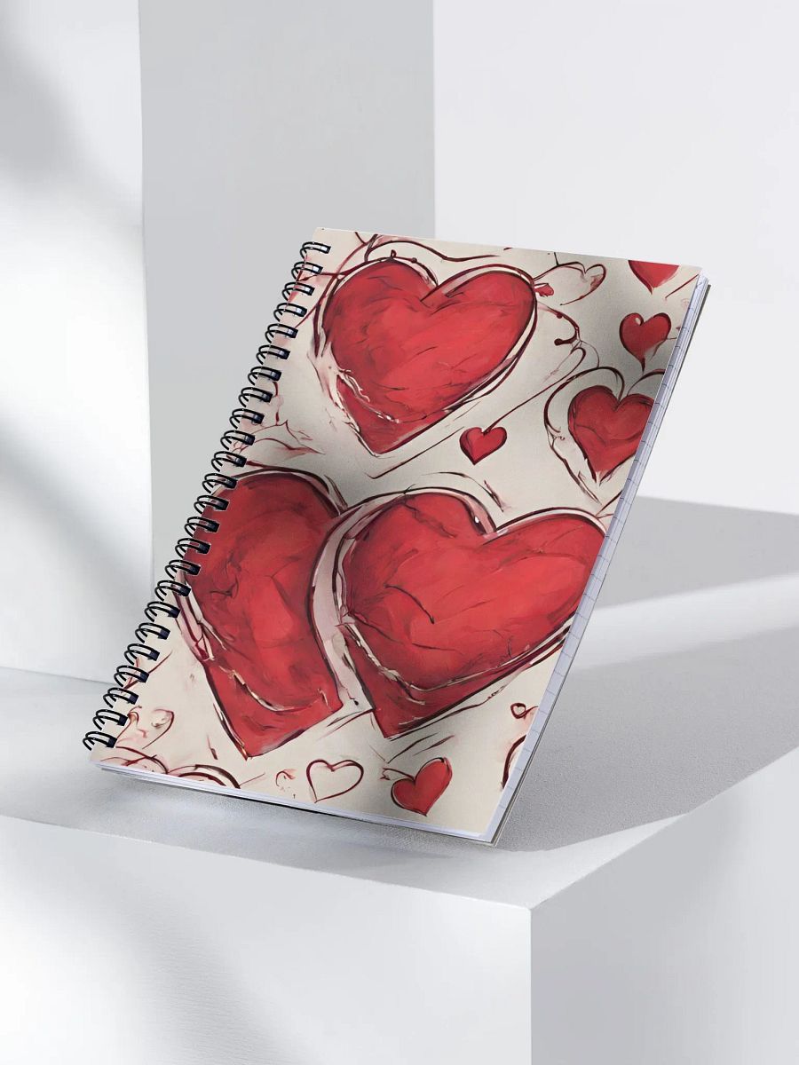 Beating Hearts Valentine Notebook product image (3)