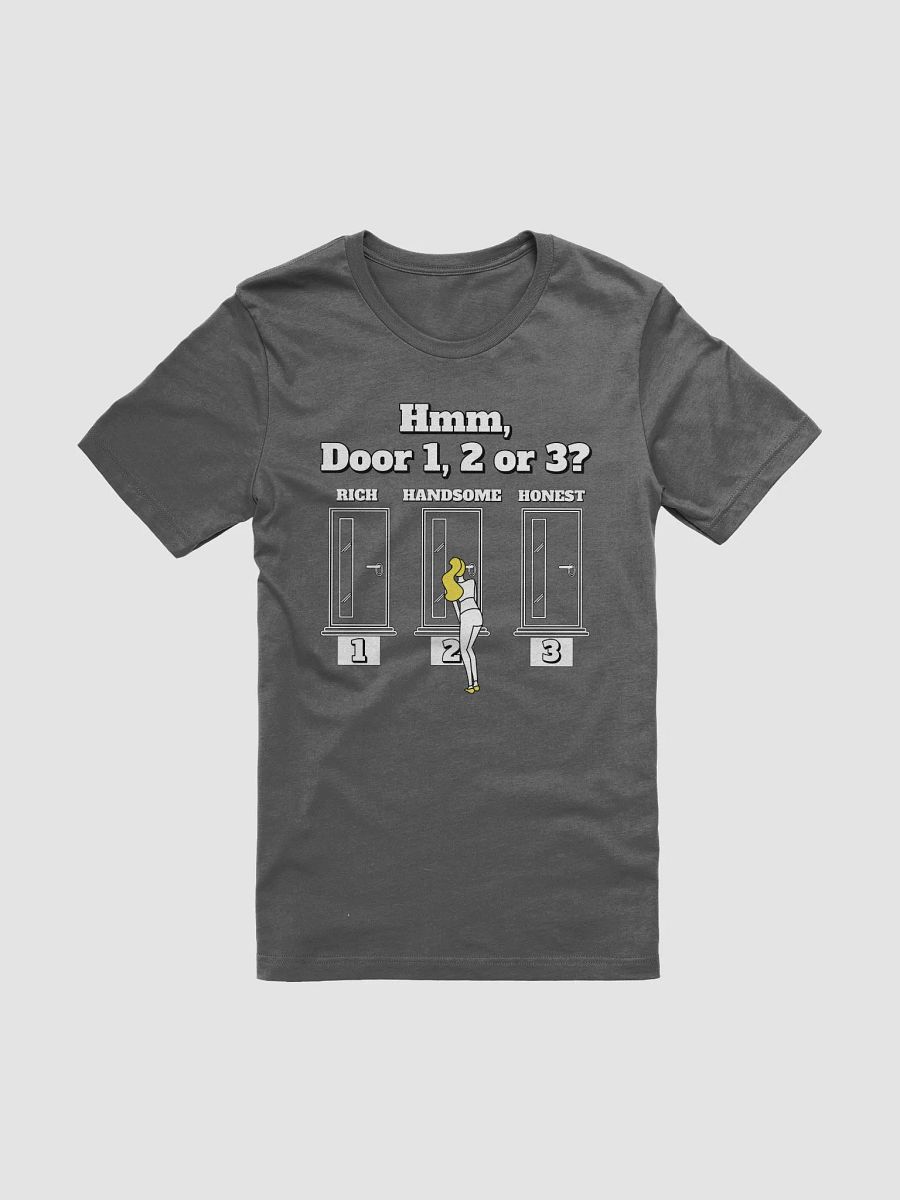 Hmm, Door 1, 2, 3? Funny Humorous T-shirt product image (5)