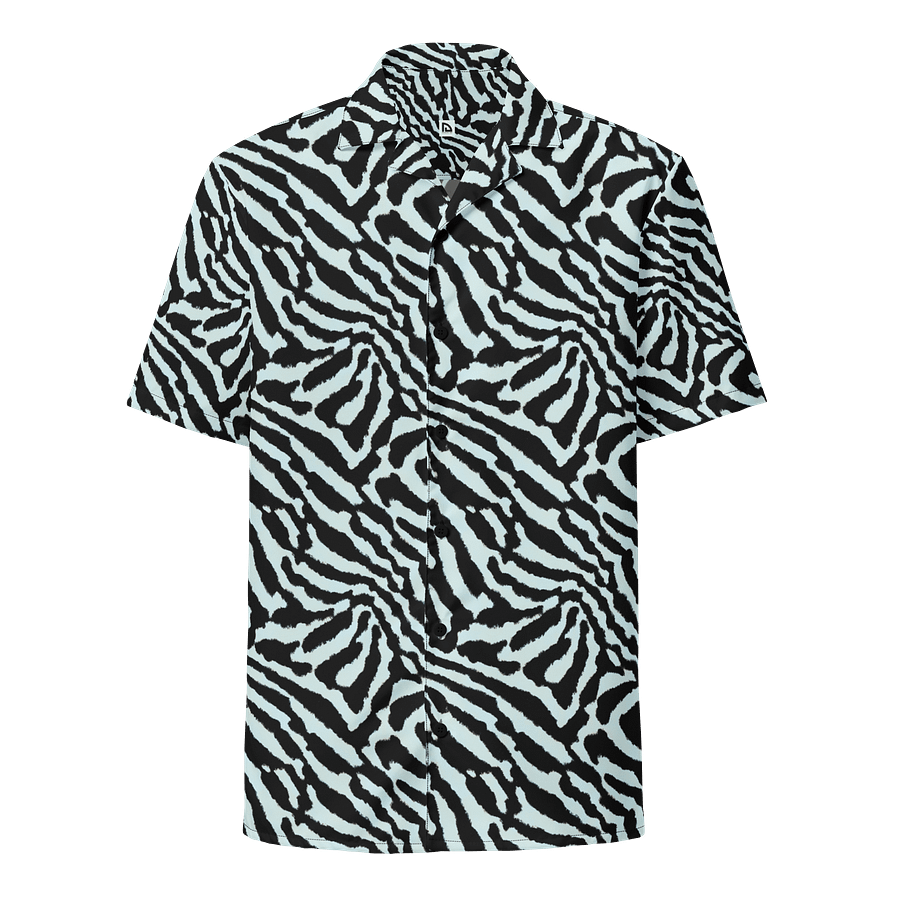 Blue Zebra Hawaiian Shirt product image (1)