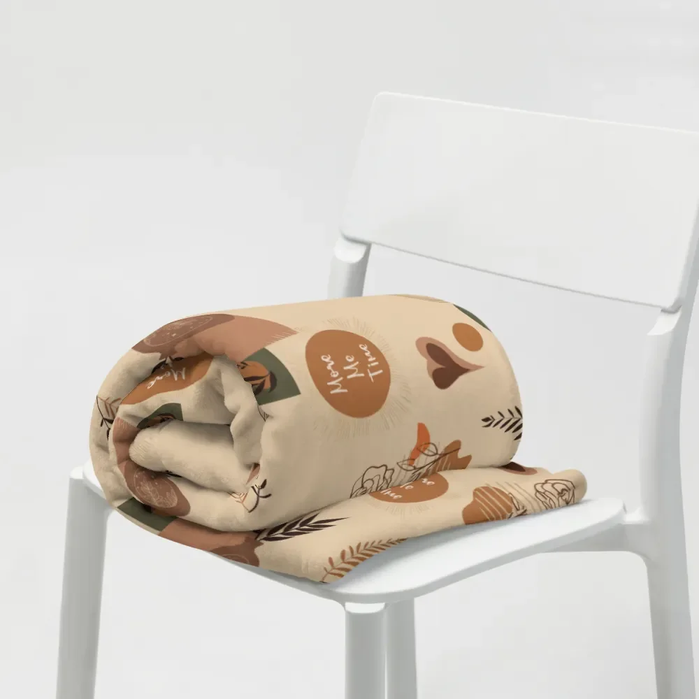Boho 'More Me Time' Menopause Wellness Blanket product image (12)