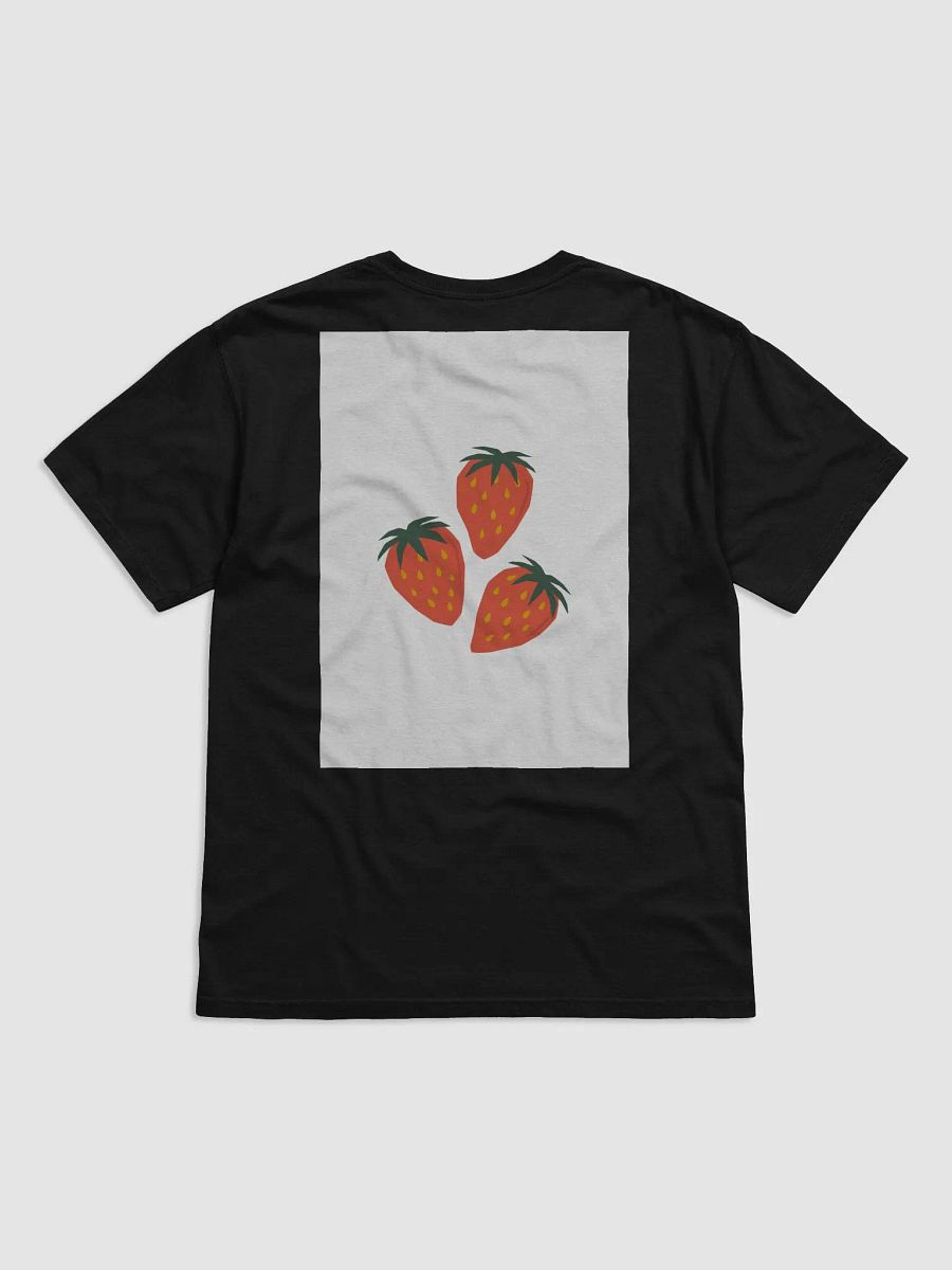 Strawberry Teddy bear card print Heavy duty shirt product image (2)