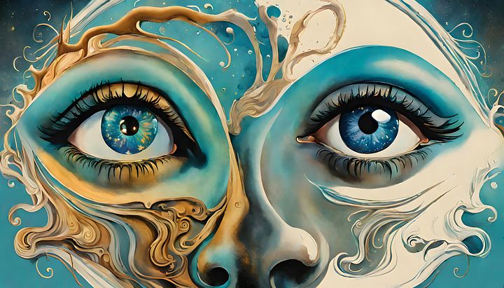 Aquarius' Shattering Revolution: Astral Visions Defy Cosmic Conformity product image (1)