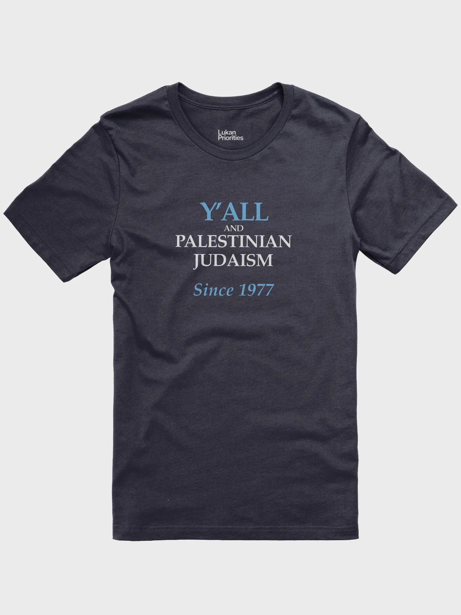 Y'all and Palestinian Judaism Dark Mode Tee product image (1)