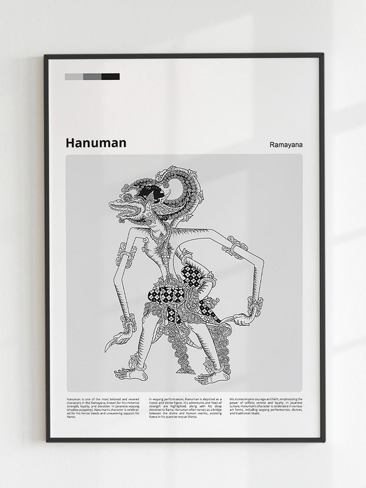 Wayang Hanuman 4 : 5 product image (1)