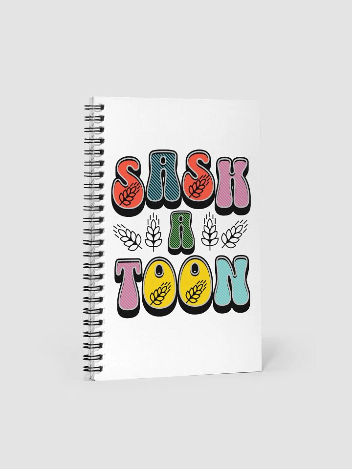 Saskatoon Block Letter Splendor Spiral Notebook product image (1)
