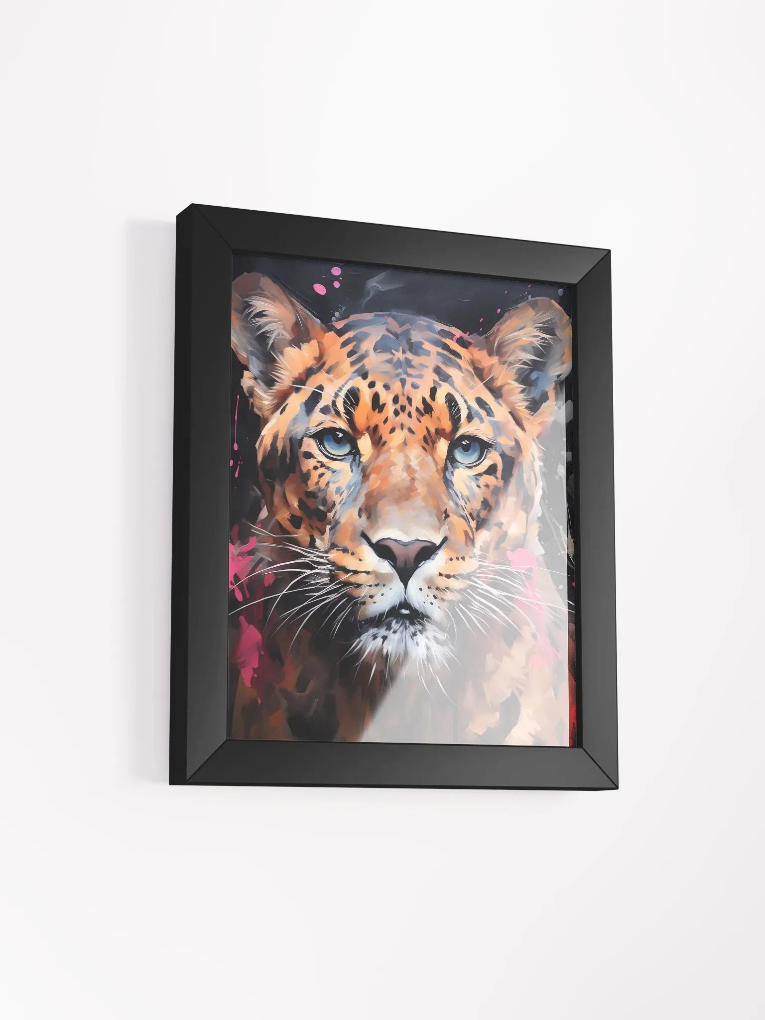 Ethereal Tiger Vision Framed Poster product image (2)