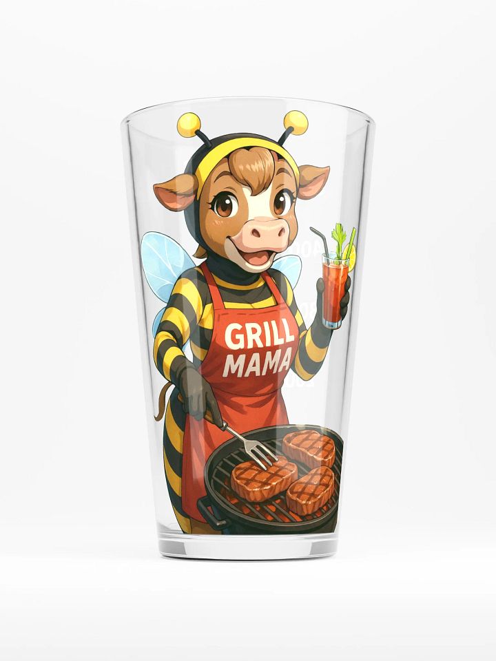 Grill Mama Shaker Pint Glass V.2 product image (2)