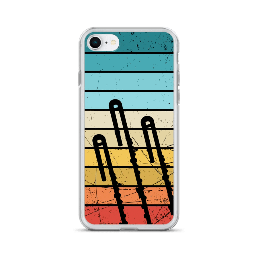 Retro Abstract iPhone Case - Bass Flute product image (3)