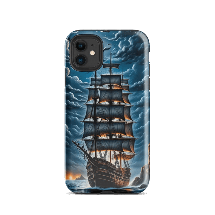 Tough Phone Case for iPhone® - Sailing Ship product image (47)