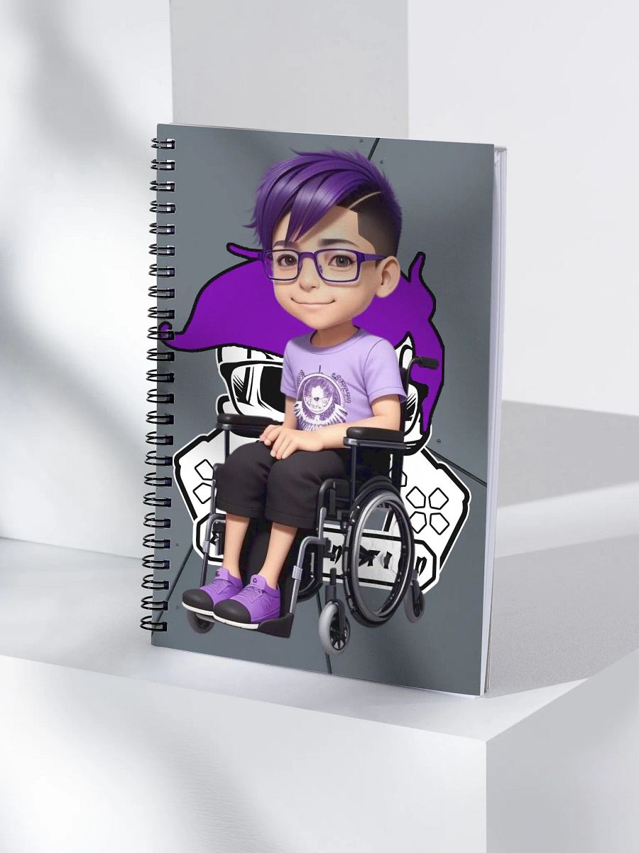 Enigma Spiral Notebook product image (4)