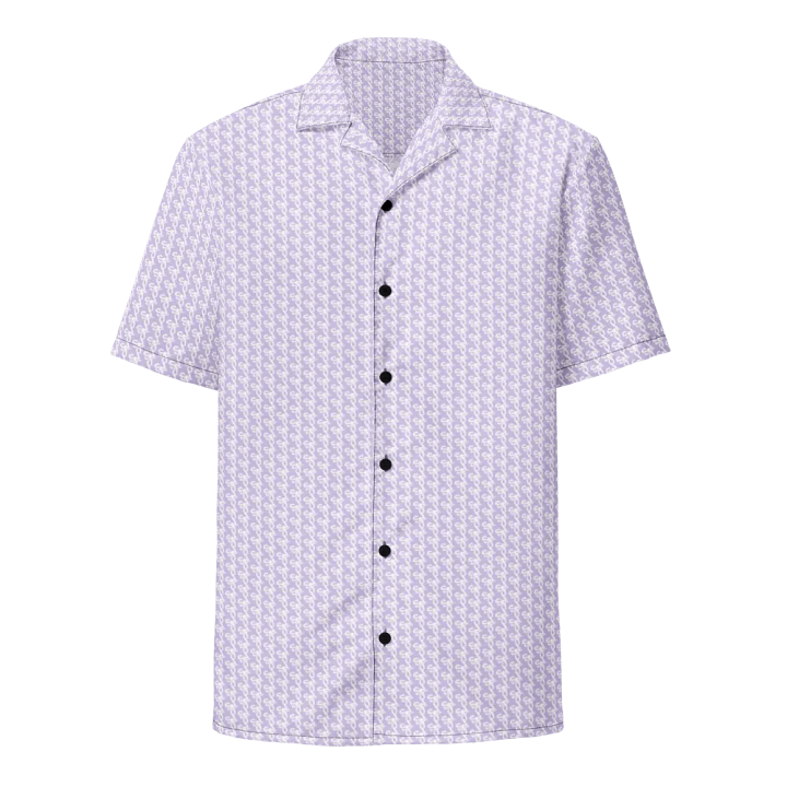 Syn-Stripe Purple/White Button Up product image (1)