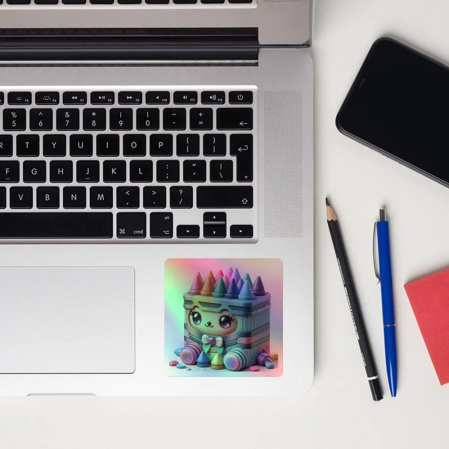 Colorful Crayon Sticker product image (12)