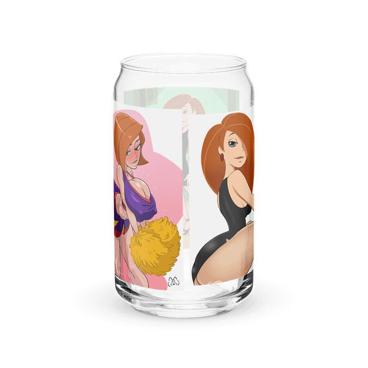 Kim Possible 16oz Glass can product image (6)