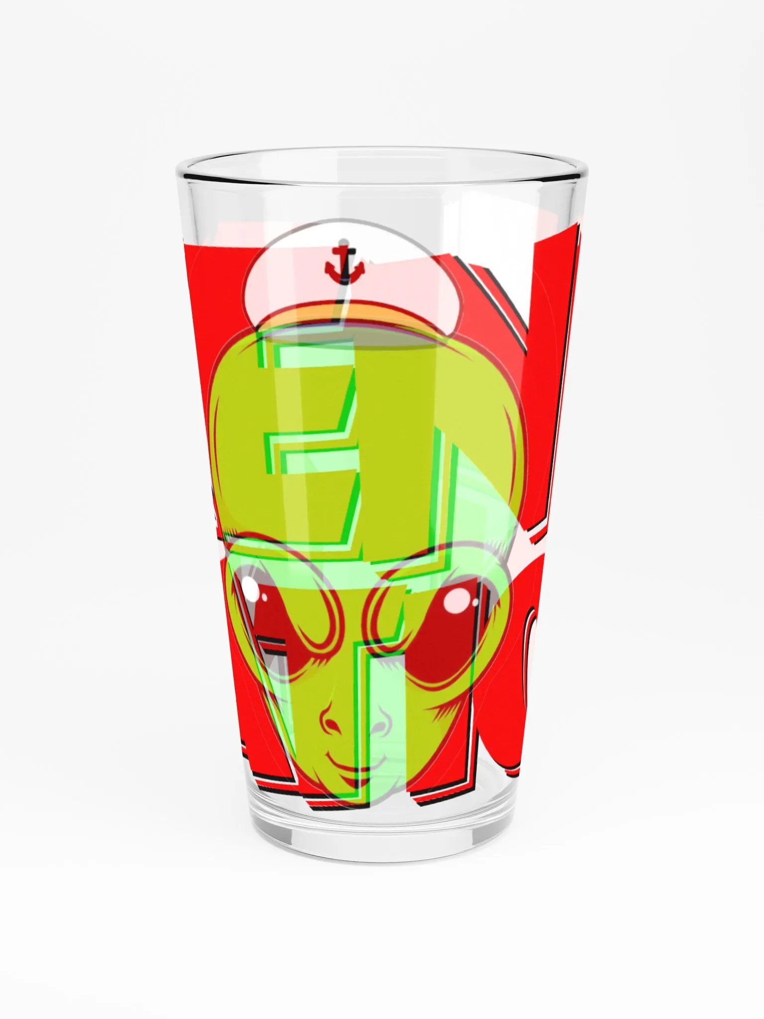 Xenu Nation Shaker Pint Glass product image (3)