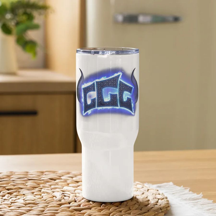 GGG Fire Logo Travel Mug with Handle product image (9)