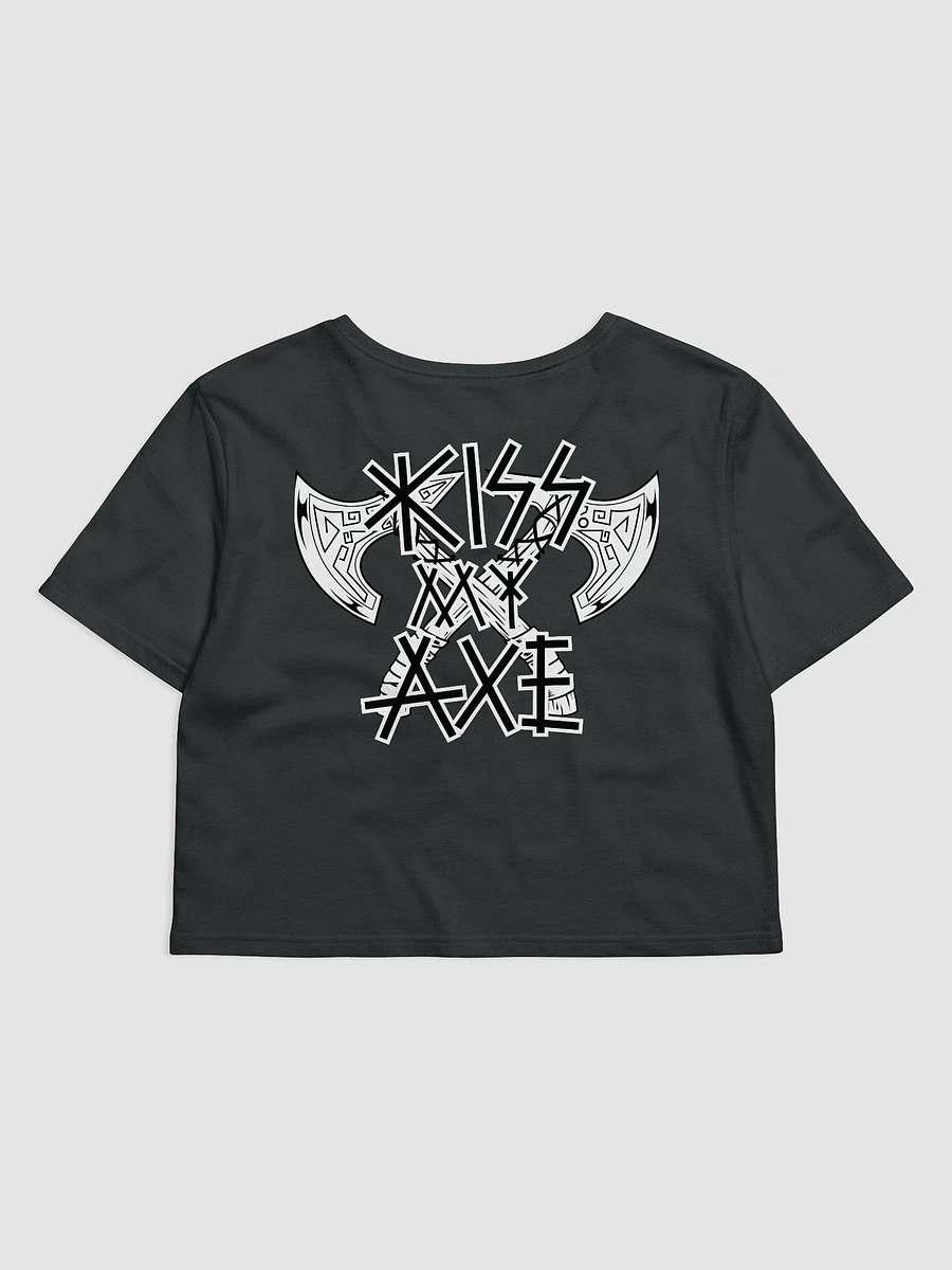 KISS MY AXE Crop Top product image (3)
