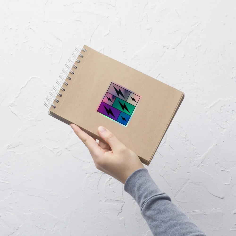 Bolt Dreams Holographic Sticker product image (9)